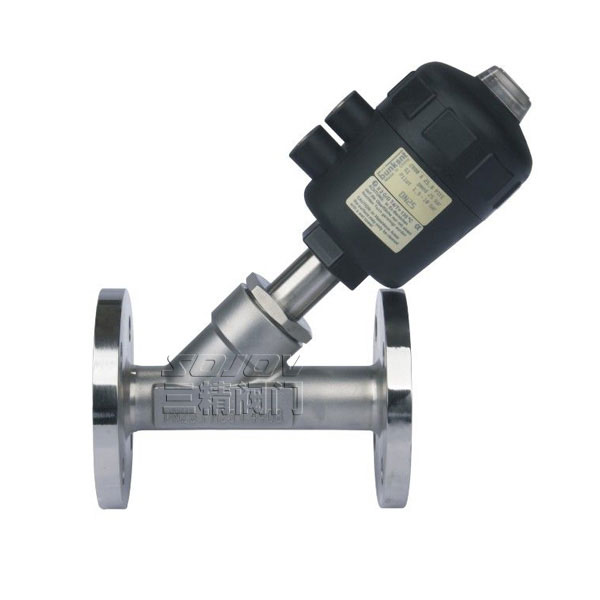 SJ641W不銹鋼法蘭式氣動(dòng)角座閥