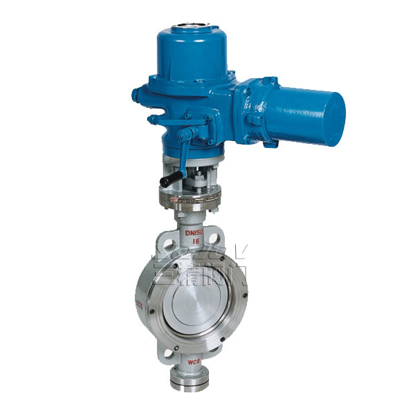 D973H電動(dòng)對(duì)夾式金屬硬密封蝶閥