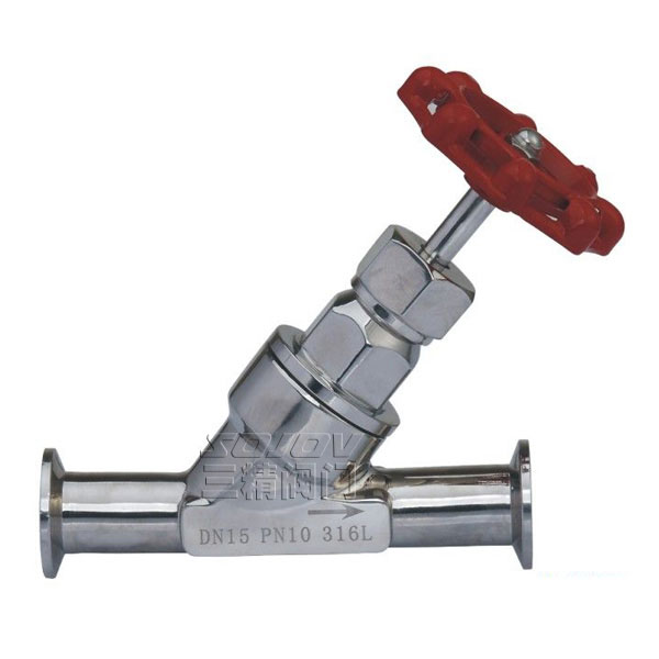 快裝式手動(dòng)角座閥