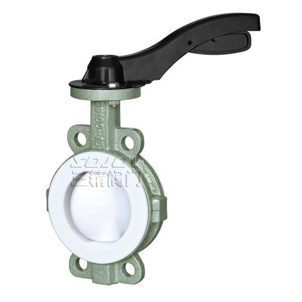 D71F4-16C手動襯氟蝶閥